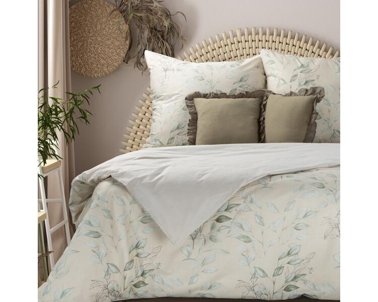 Luxusné obliečky na posteľ z bavlneného mako saténu - Monte 4, prikrývka + vankúš